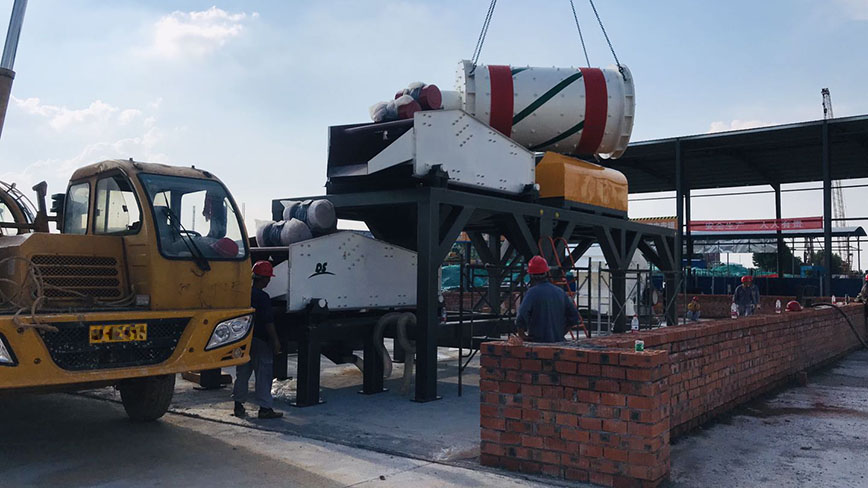 湖南某化工場(chǎng)地土壤淋洗修復(fù)